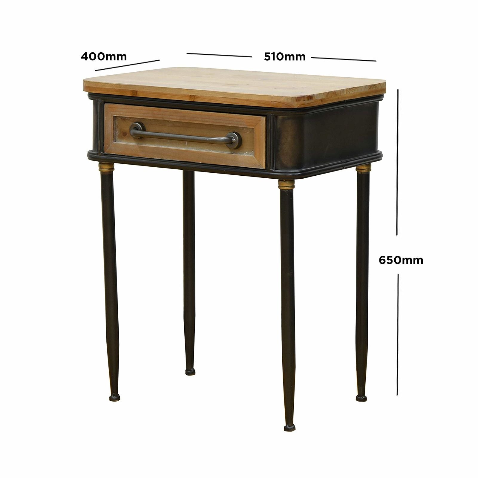 Refino Modern Side Table by Urban Style - Stylish End Table for Living Room, Bedroom, or Office - Perfect for Small Spaces & Home Decor