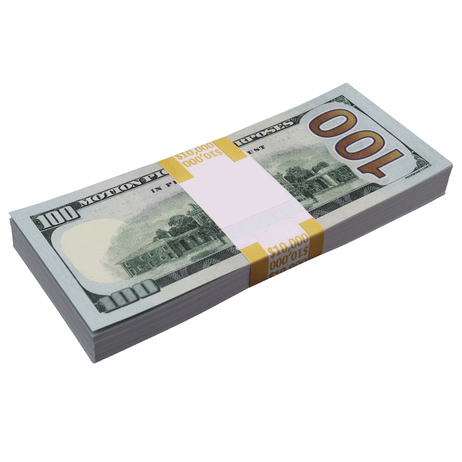 $100,000 BLANK FILLER New Series Stacks - Prop Money for Movies, Videos & Photography - Perfect for Film Production, Social Media Content & Prank Videos