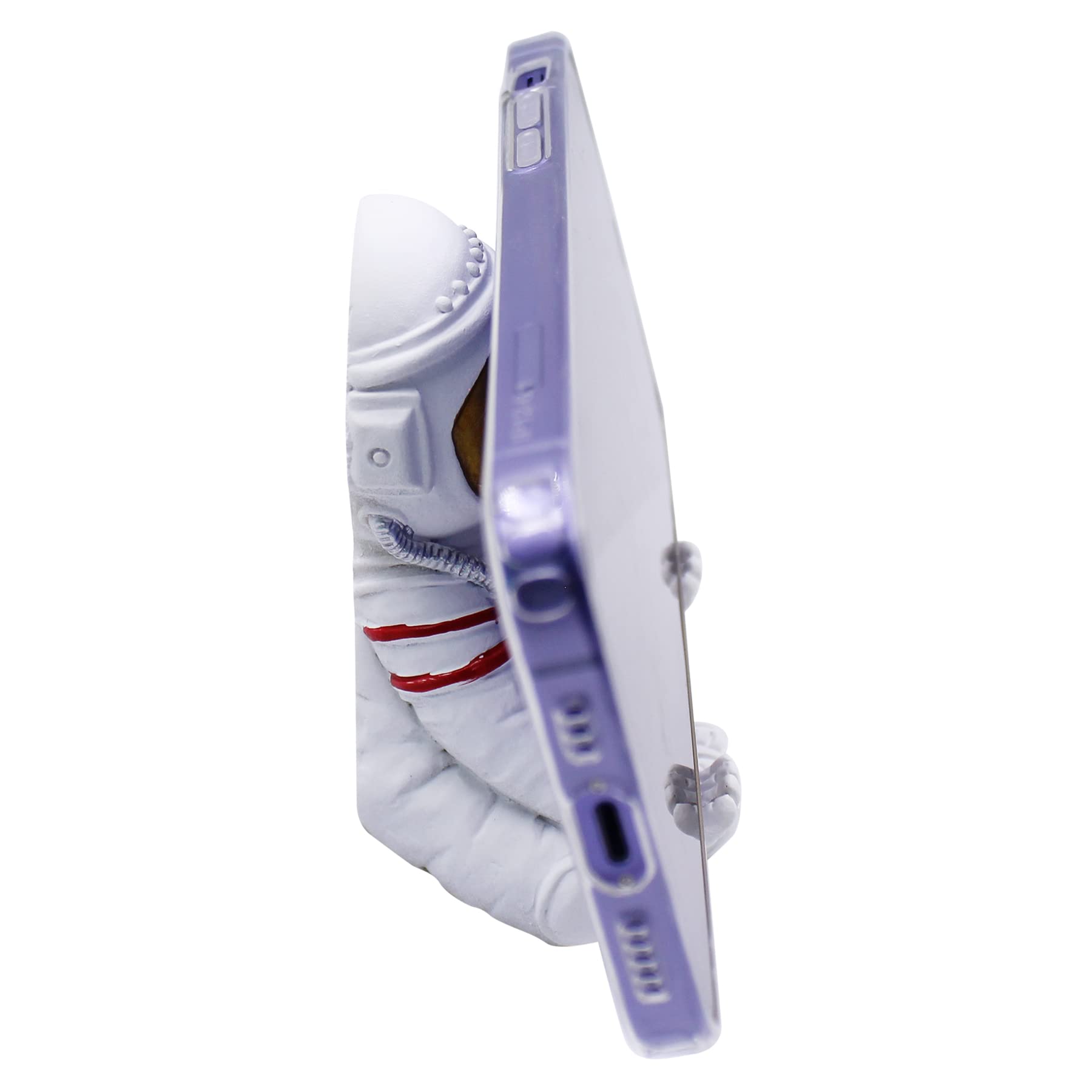 Creative Astronaut Phone Holder Stand - Spaceman Cell Phone Stand for Desk, Funny Smartphone Holder, Cute Home Office Decor, Unique Gift for Space Lovers | Perfect for Work, Study & Home Decoration