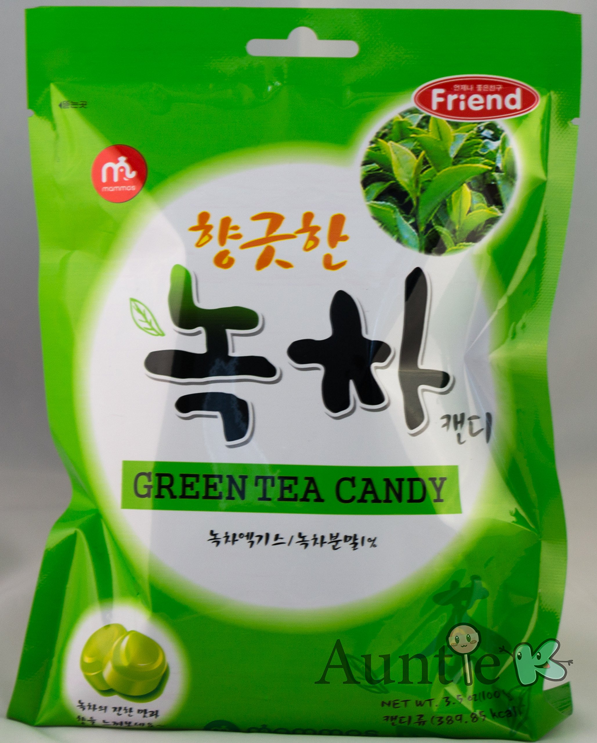 Premium Korean Matcha Green Tea Candy - Mammos Friend 3.52 oz (100g) | Authentic Japanese Flavor | Perfect for Office Snacks, Travel Treats & Gift Giving