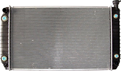 Go-Parts Radiator Assembly Replacement for 1992-1995 Pontiac Trans Sport & Montana - Passenger Side Right with Standard Cooling (Part# 52460727) - Perfect for Engine Cooling System Repair & Maintenance