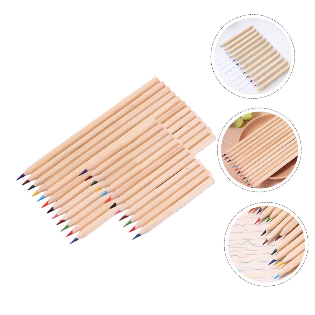 OHPHCALL 72-Piece Colored Pencils Set - Professional Artist Drawing Pencils with Vibrant Colors, Premium Wooden Case - Perfect for Sketching, Coloring Books, Adult Art Therapy & School Projects