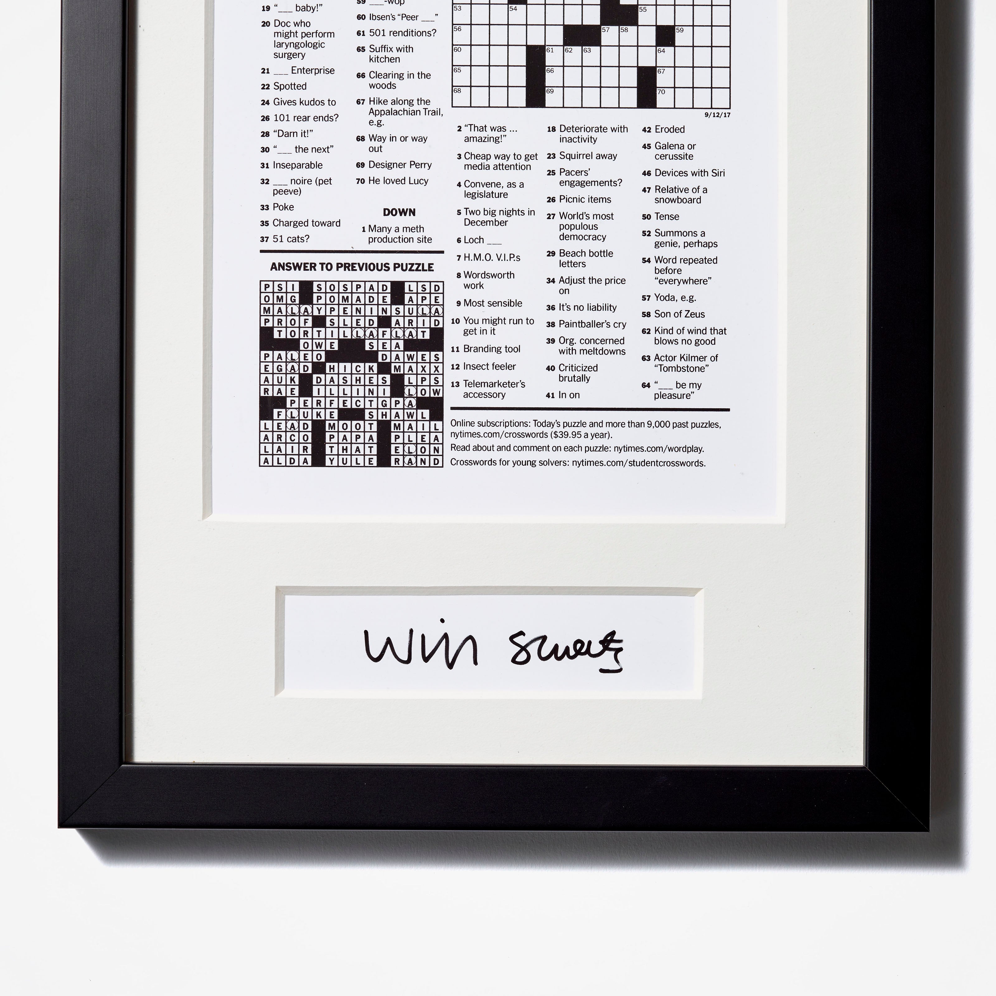 Crossword Puzzle Book - Classic Reprint Edition for Adults & Seniors | Brain Games, Relaxation & Mental Stimulation
