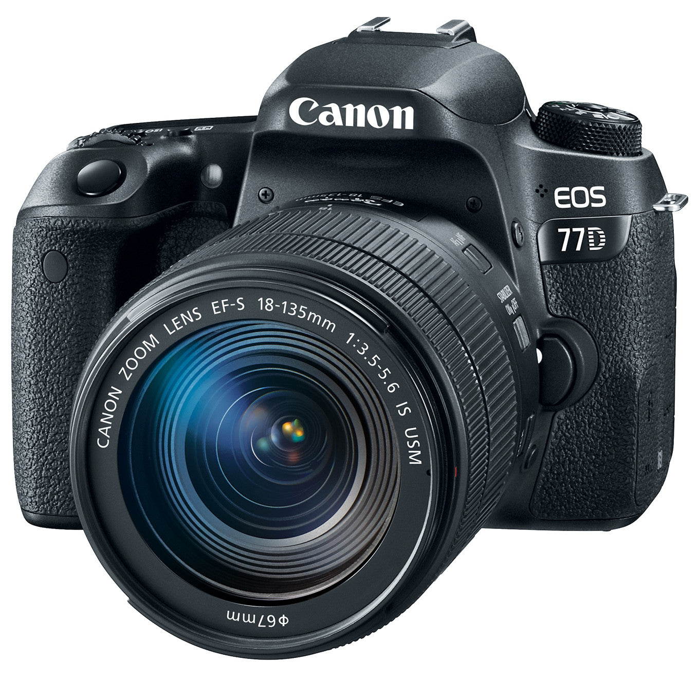 Canon EOS 77D DSLR Camera with 18-135mm IS STM Lens Kit - Professional Photography for Travel, Portraits & Vlogging | High-Quality DSLR with Image Stabilization & Fast Autofocus
