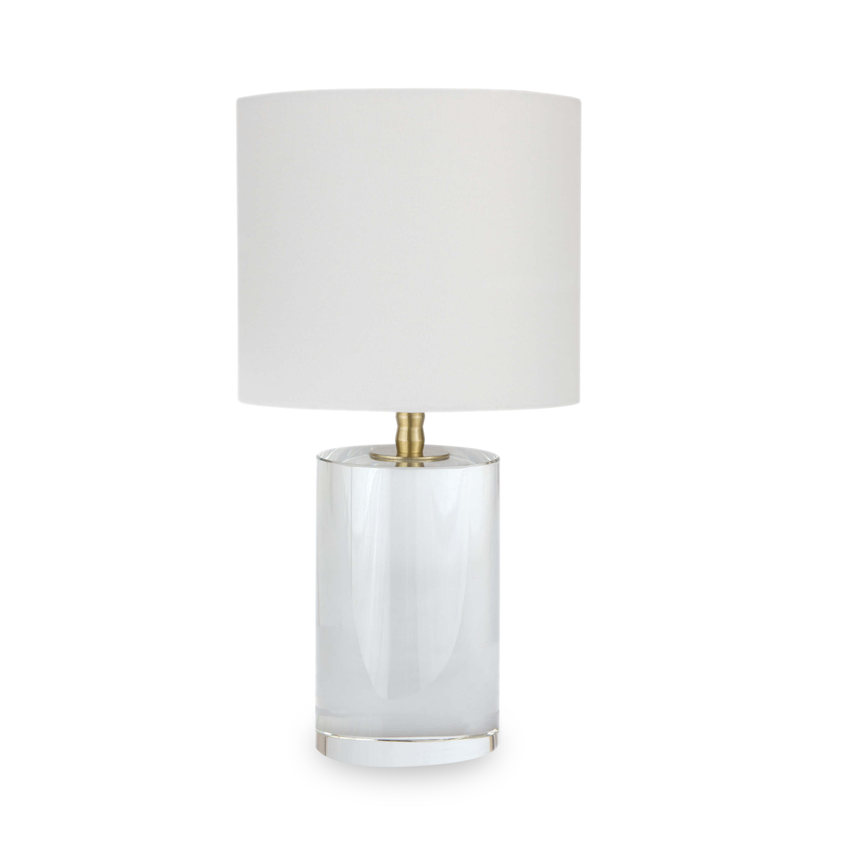 Elegant Liam Small Crystal Table Lamp - Perfect for Bedroom, Living Room & Office Decor