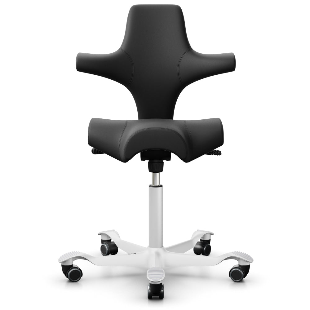 HÅG Capisco 8106 Ergonomic Saddle Chair - Adjustable Height & Tilt for Office & Home Workspace - Perfect for Desk Work, Gaming & Creative Professionals