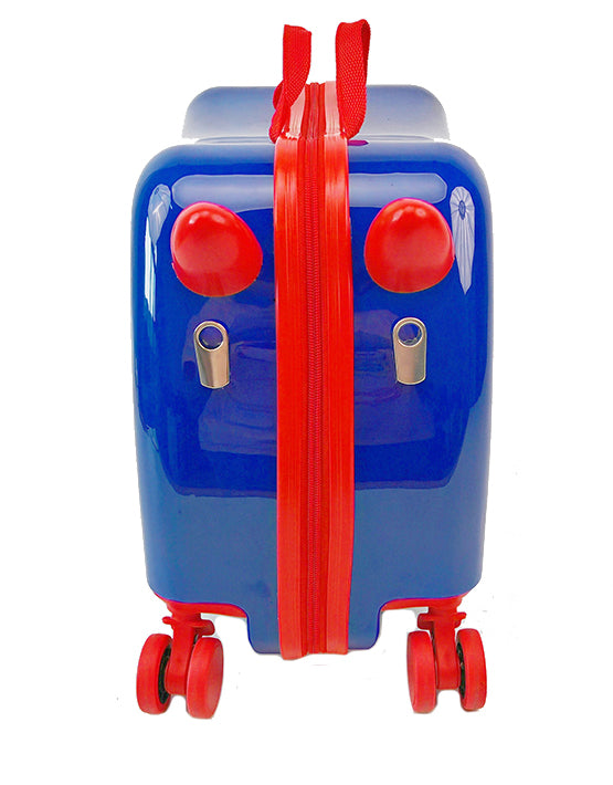 Spider-Man Ride-On Trolley Case with Wheels - Lightweight Kids Luggage for Air Travel, School & Vacation - Marvel Superhero Suitcase for Boys & Girls