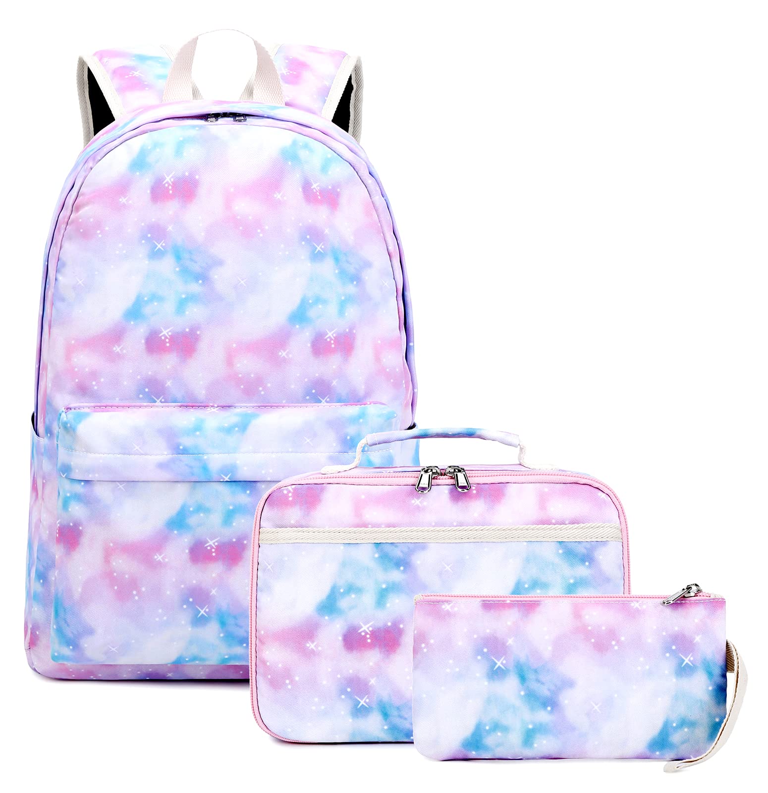 Stylish Backpacks for Teen Girls & Kids - Durable School Backpack with Lunch Bag for School, Travel & Daily Use