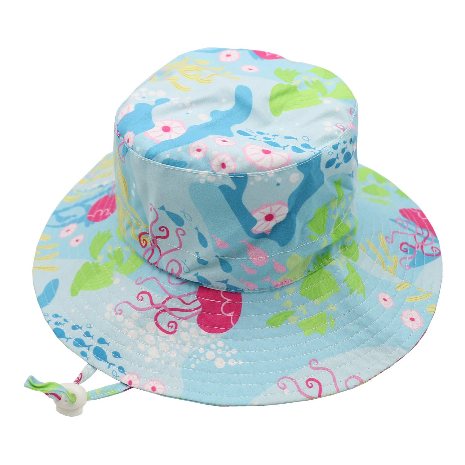 Sarfel UPF 50+ Baby Sun Hat for Toddlers - Boys & Girls Summer Bucket Hat with Wide Brim, UV Protection for Beach, Pool & Outdoor Activities