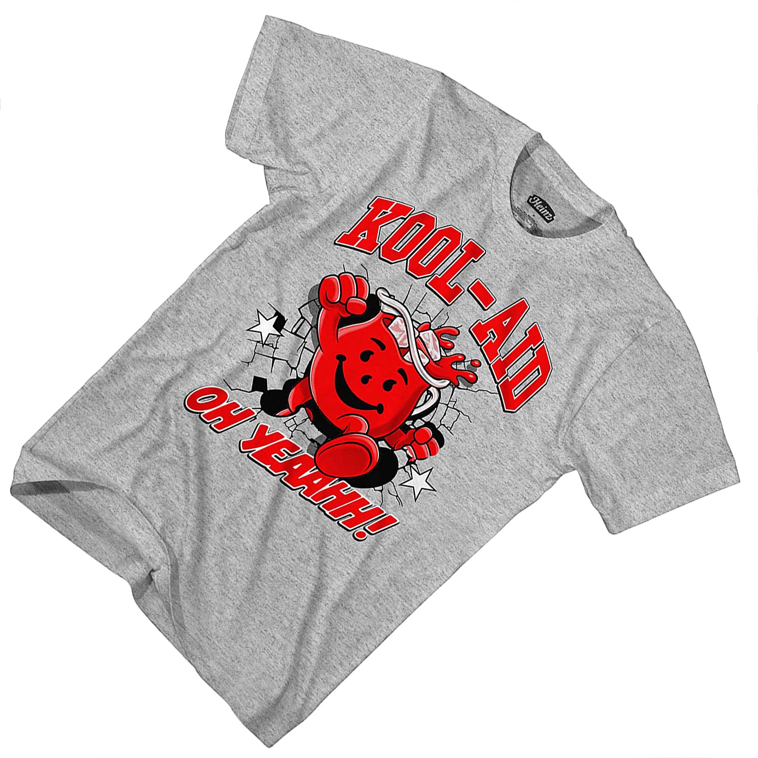 Kool-Aid Men's 'Oh Yeah' Graphic T-Shirt - Fun Drink Mix Inspired Casual Tee for Parties, Gifts & Pop Culture Fans