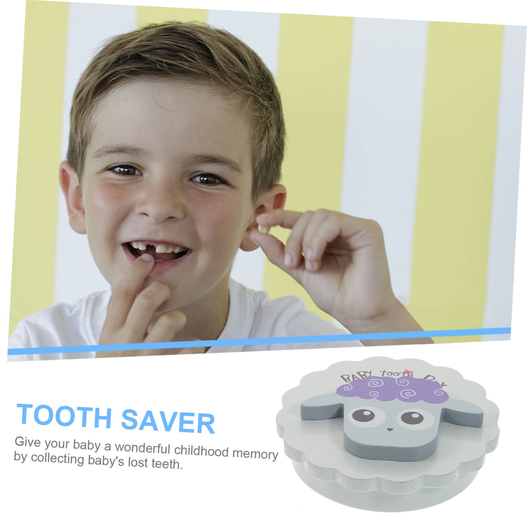 PRETYZOOM 5-Piece Cartoon Baby Teeth Keepsake Box Set - First Tooth Organizer & Memory Holder for Kids - Perfect for Tooth Fairy Gifts and Childhood Milestone Preservation