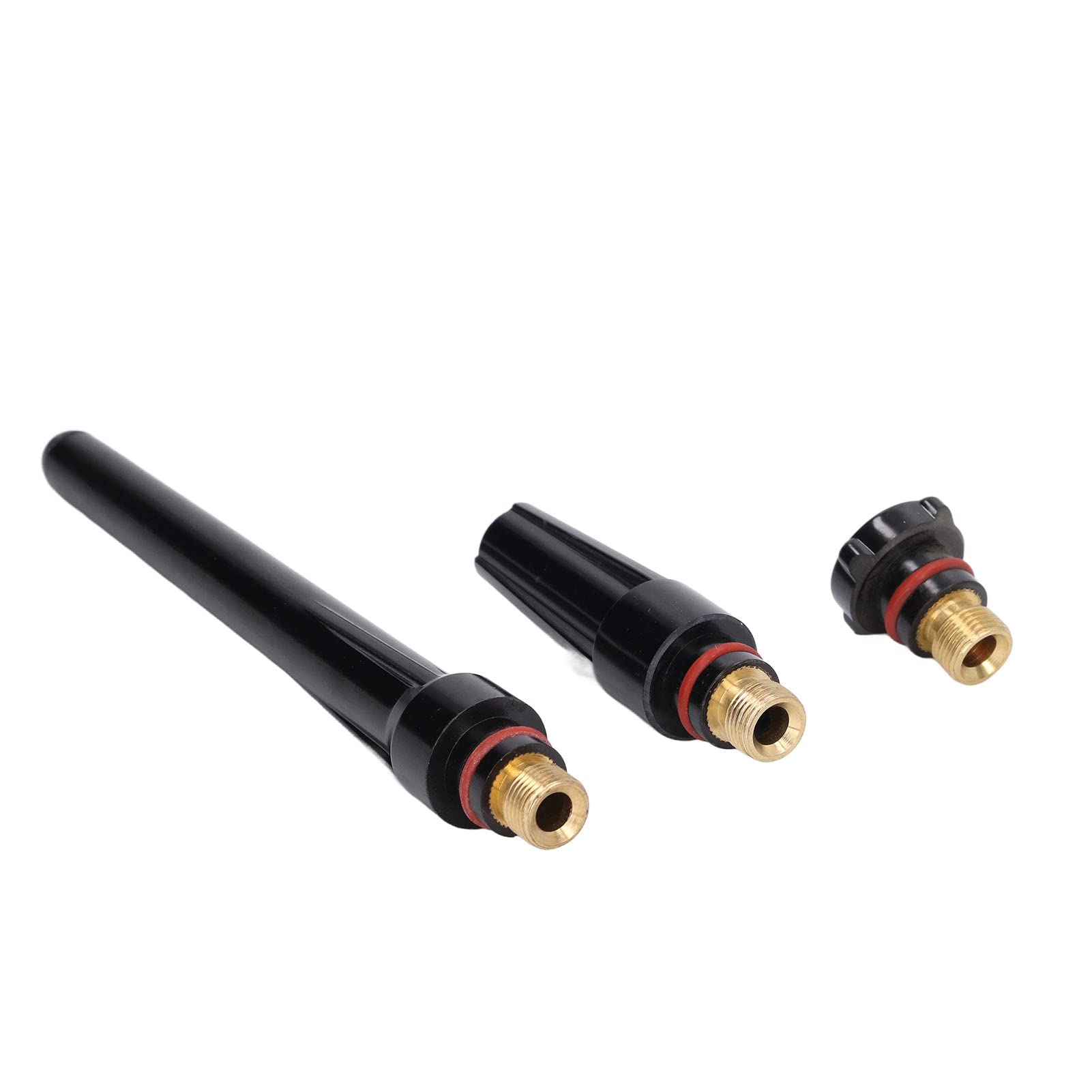 ABS Brass TIG Gas Lens Chuck Body - Compatible with WP-17, WP-18, WP-26 Torches - Durable Back Cups for Welding & Metal Fabrication - Perfect for MIG, TIG, and Arc Welding Projects