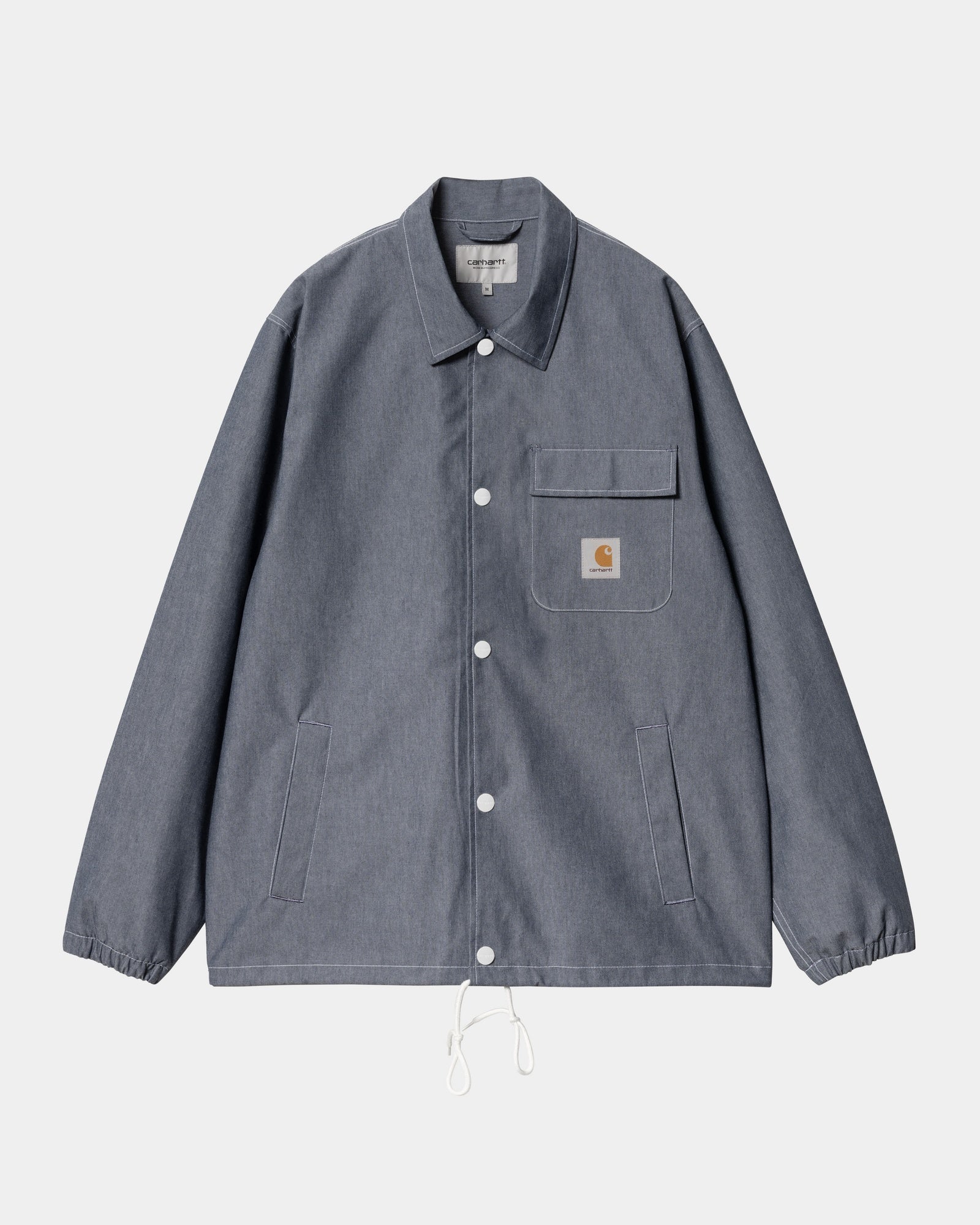 Blake Coach Jacket - Stylish Blue Lightweight Windbreaker Jacket for Men | Perfect for Casual Outings, Sports & Outdoor Activities