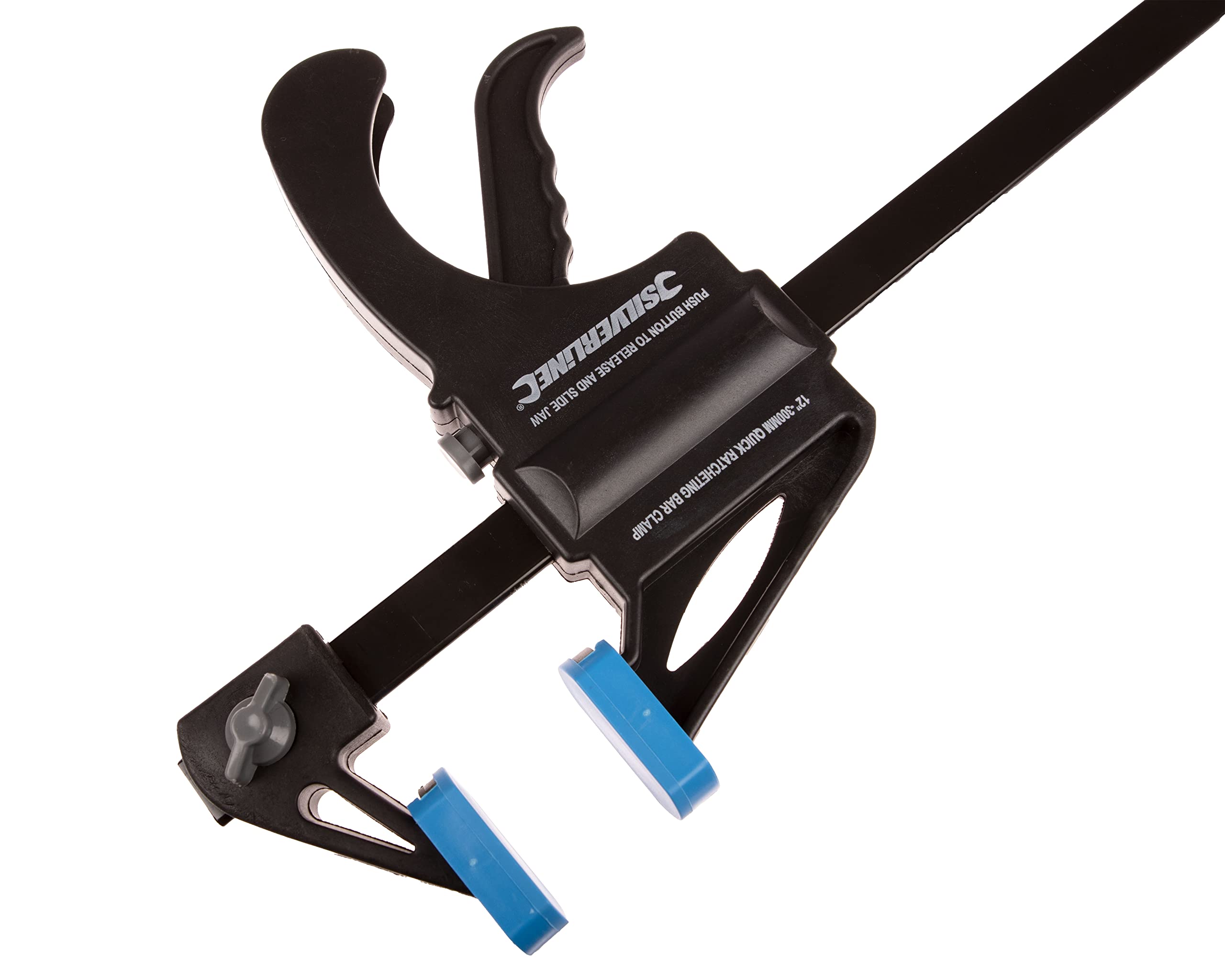 VC101 Quick Clamp 300mm - Heavy Duty Woodworking Clamp, Fast Adjustable Spring Clamp for DIY Projects, Carpentry, and Metalworking - Perfect for Wood Gluing, Welding, and Workshop Use