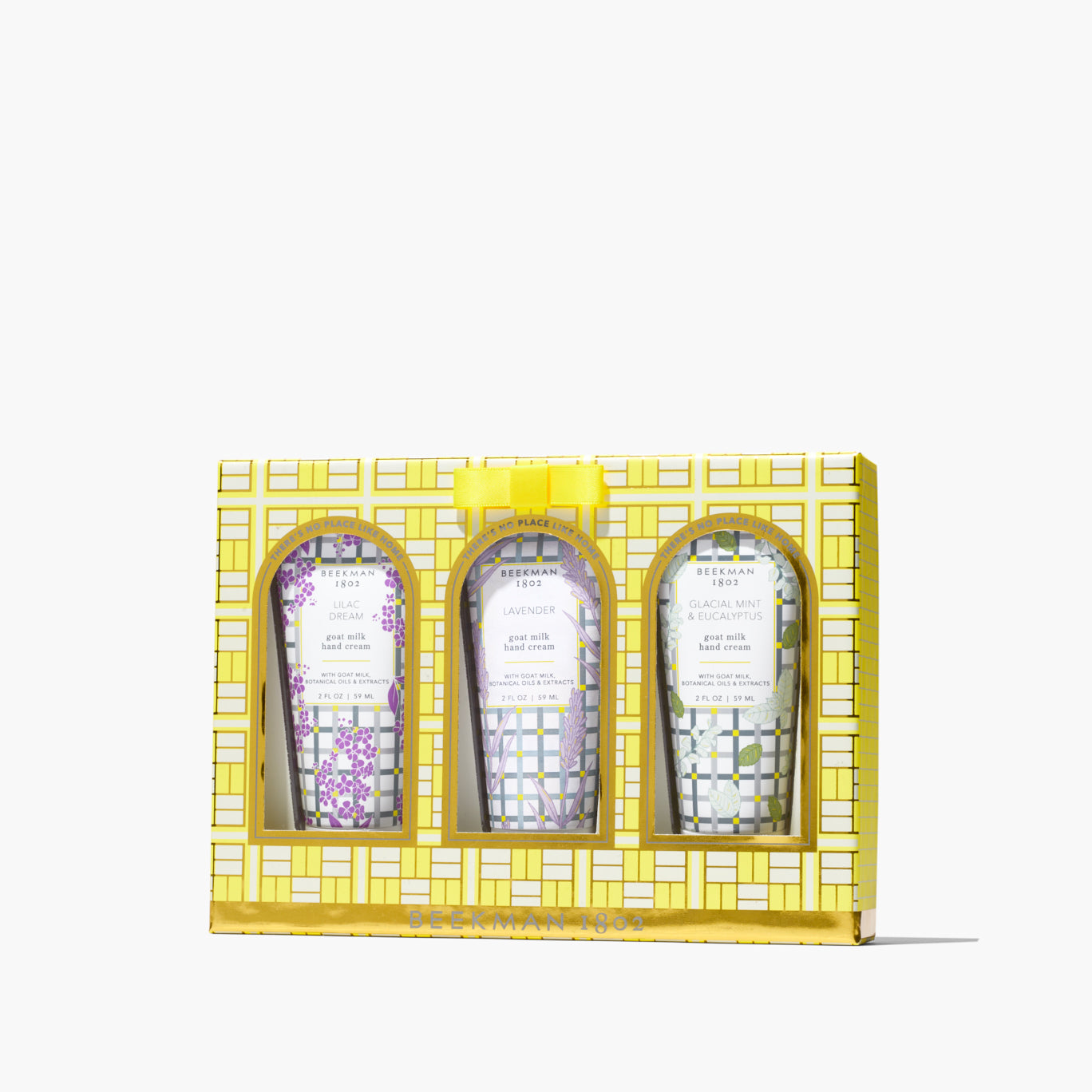 Home at Last 3-Piece Hand Cream Gift Set - Moisturizing & Nourishing for Dry Skin - Perfect for Travel, Office & Gifting