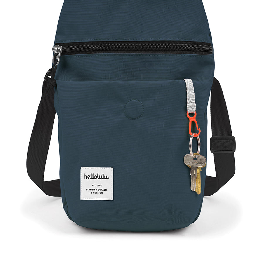 HELLOLULU Desi All Day Sling Bag for Women - Dark Sapphire Blue Crossbody Purse | Perfect for Travel, Work & Everyday Use