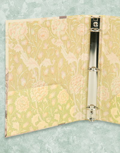 Colorful Butterfly Garden Binders for School & Office - 3-Ring Binder with Secure Closure, Perfect for Organizing Notes, Documents & Projects - Great for Students, Teachers & Professionals