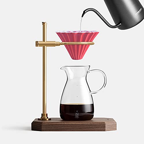 Origami Filter Cup - Ceramic Pour Over Coffee Maker | Manual Non-Electric Coffee Dripper for Home & Office | Perfect for Specialty Coffee Brewing & Gift Giving
