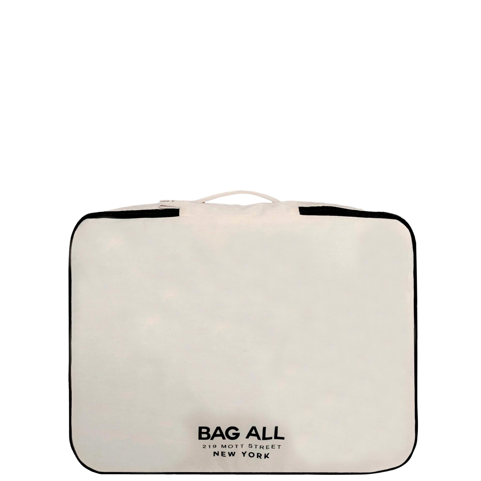 Premium Large Packing Cubes Set - Double Sided Travel Organizers with Cream Color - Perfect for Suitcase Organization & Business Trips