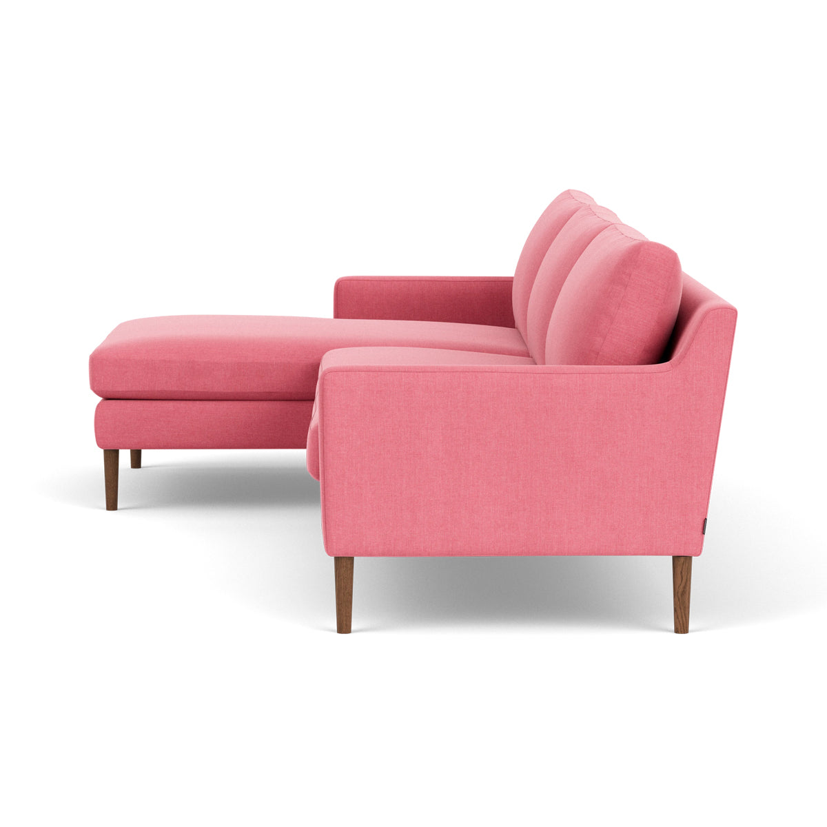 Astha Fabric Left Chaise Sofa - Modern L-Shaped Sectional Couch with Reversible Design for Living Room, Lounge & Home Theater Comfort