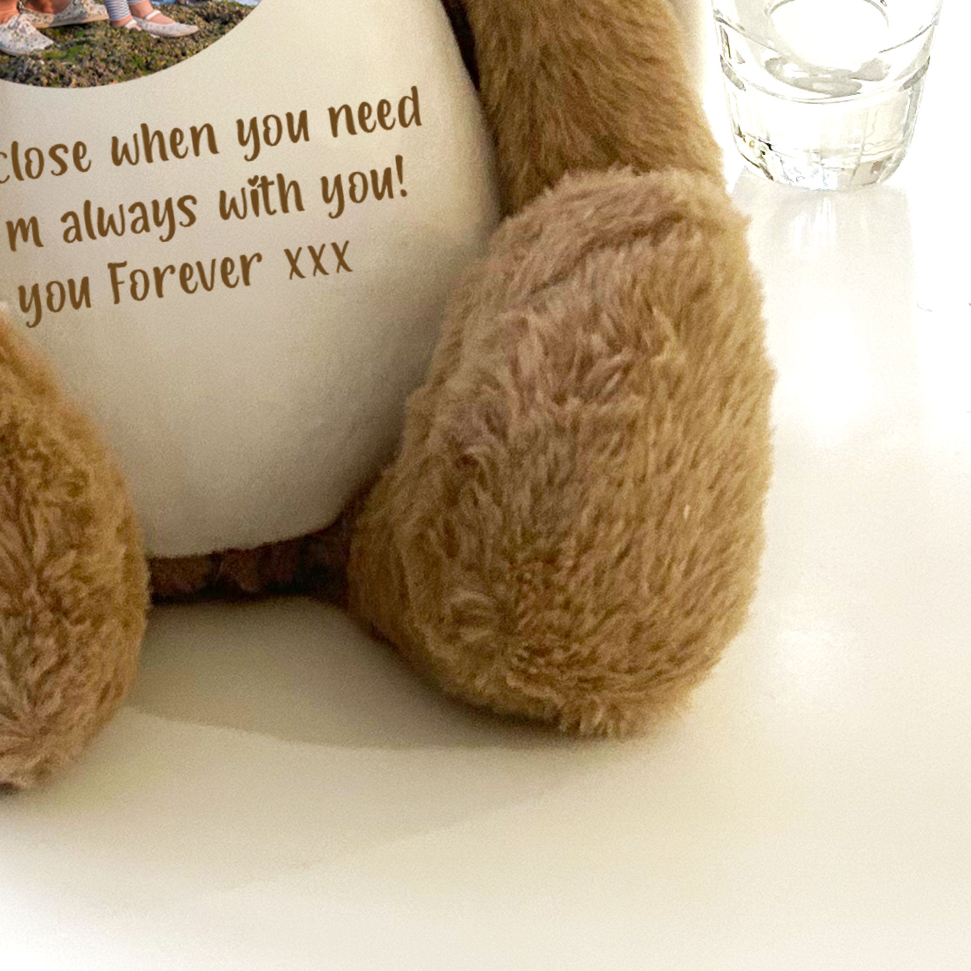 Personalized Photo Record Voice Keepsake Memory Bunny - Custom Engraved Plush Toy for Baby Shower, Birthday & Anniversary Gifts - Perfect for Cherishing Precious Moments