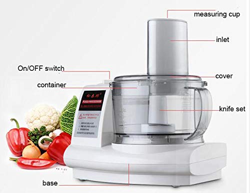 TOPCHANCES 220V 500W Electric Garlic Peeler Machine - Commercial & Household Garlic Peeler, Press, Slicer, Chopper, Crusher & Dicer for Fresh Garlic Cubes - Perfect for Restaurants, Kitchens & Food Prep