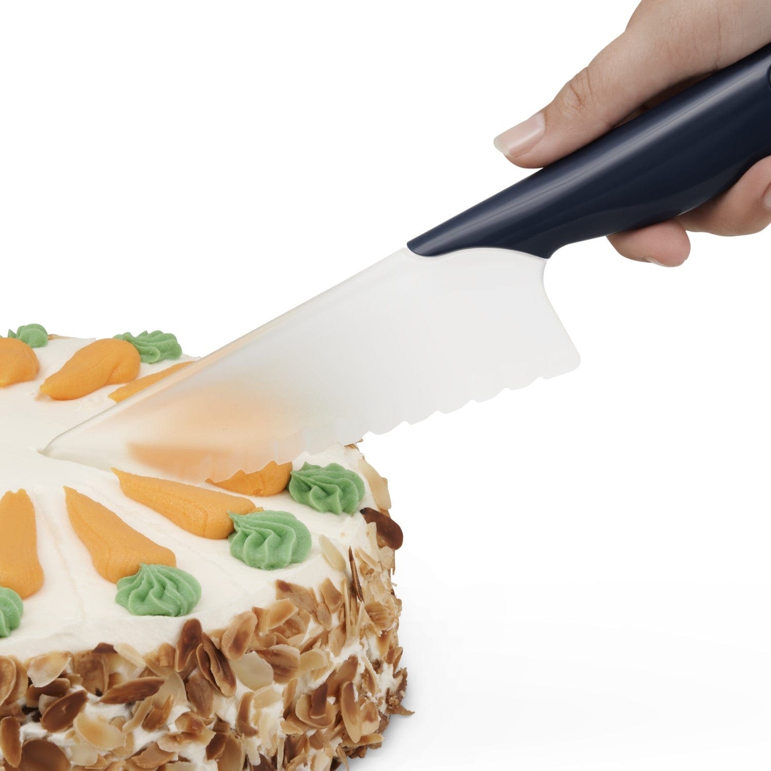 Zyliss Multi-Purpose Stainless Steel Lettuce Knife for Salads, Desserts & Cooking – Perfect for Kitchens, Restaurants & Food Prep