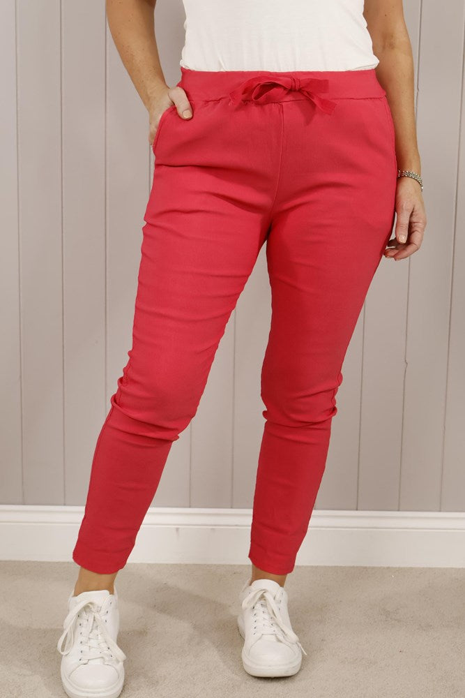 Magic Strawberry Print Pants - Soft & Comfortable Women's Casual Lounge Pants for Home, Yoga, and Sleepwear