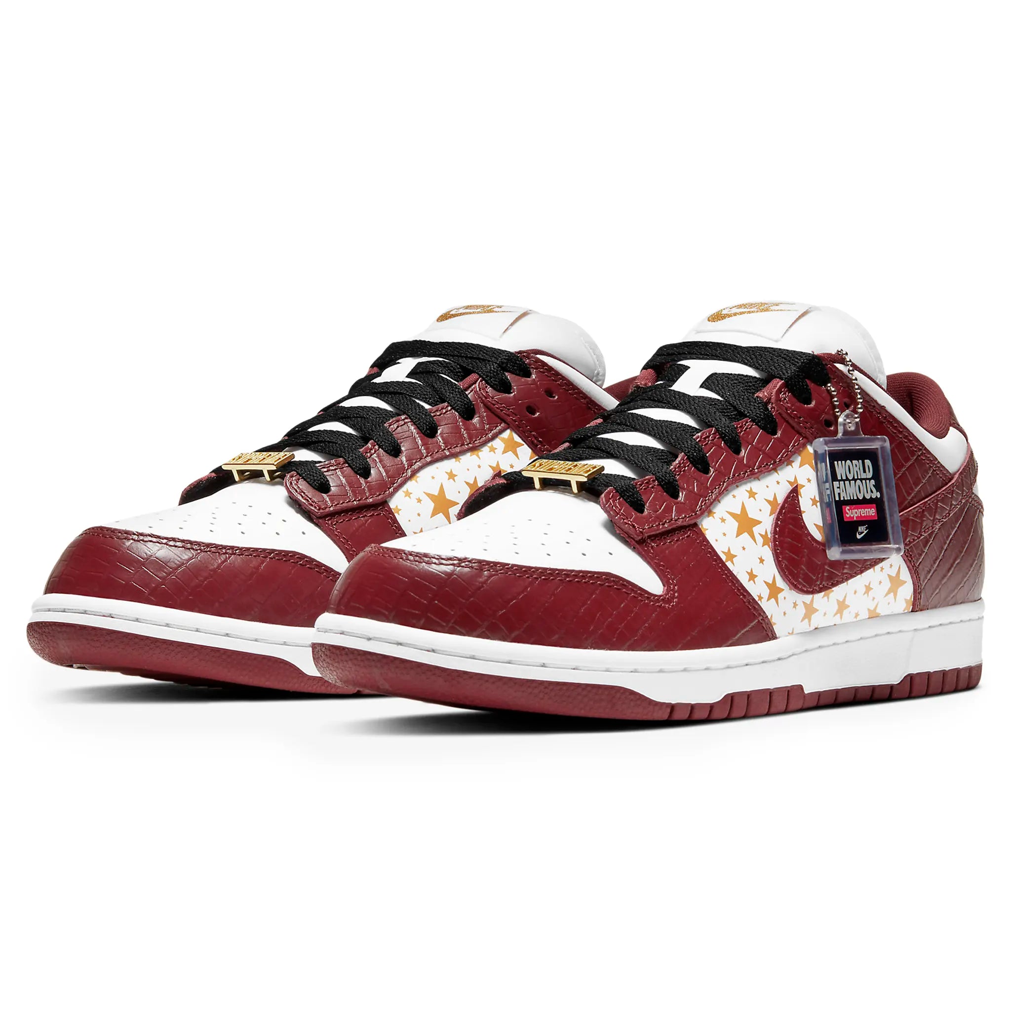 Supreme x Nike SB Dunk Low Sneakers - Barkroot Brown (2021) | Limited Edition Skateboarding Shoes for Streetwear & Urban Fashion