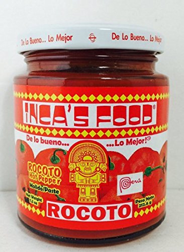 Inca's Food Rocoto Hot Sauce 7.5 Oz (24-Pack) - Authentic Peruvian Hot Sauce for Tacos, Burritos & Grilled Meats - Spicy Condiment for Home & Restaurant Use
