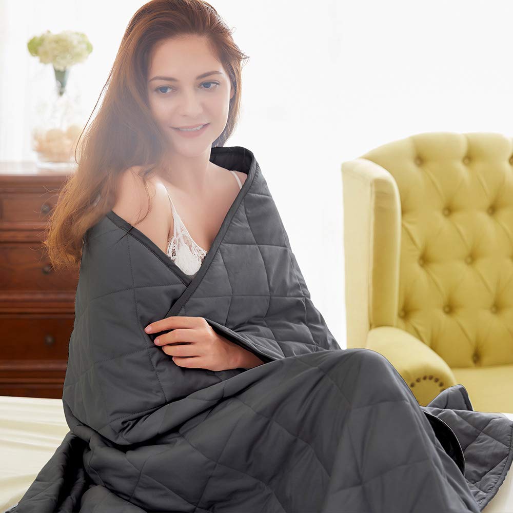 Dornroscn 6lbs Cooling Weighted Blanket 40