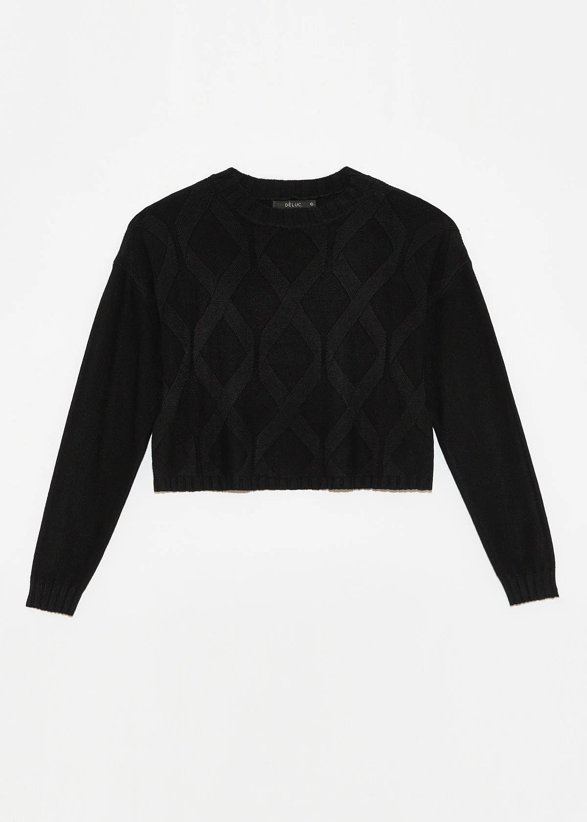 Clematis Sweater for Women - Soft & Cozy Black Knit Pullover | Perfect for Fall, Winter & Casual Outfits