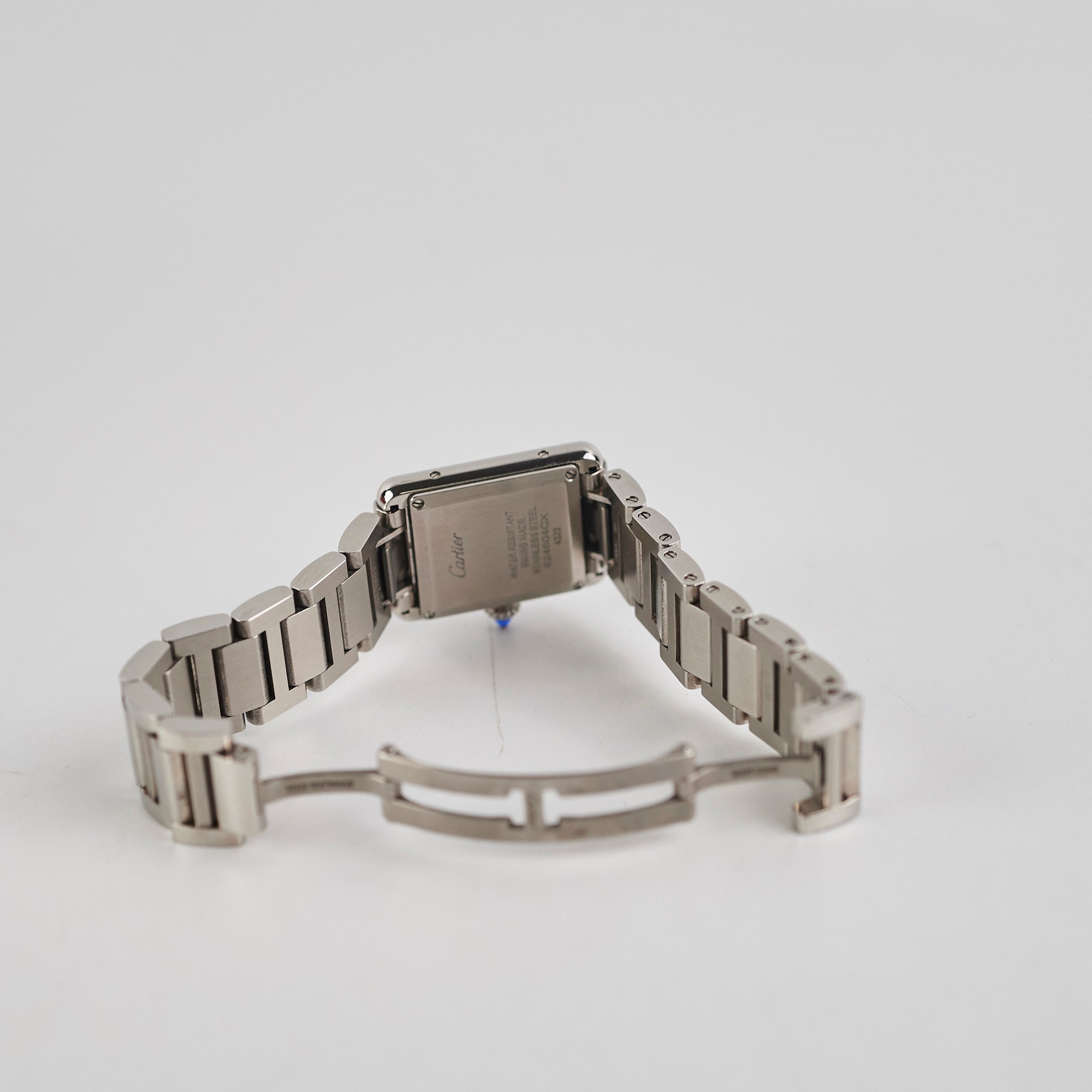 Cartier Tank Must Small Model Watch WSTA0051 - Luxury Stainless Steel Quartz Watch for Women - Perfect for Business, Formal Events & Everyday Elegance
