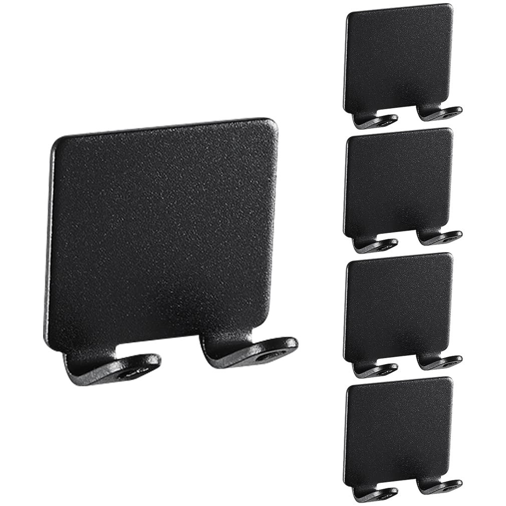 5-Pack Adhesive Razor Holders - Multi-Purpose Wall Hooks for Shavers, Utensils & More - Strong Bathroom & Kitchen Organizer - Perfect for Small Space Organization in Showers, Sinks & Cabinets