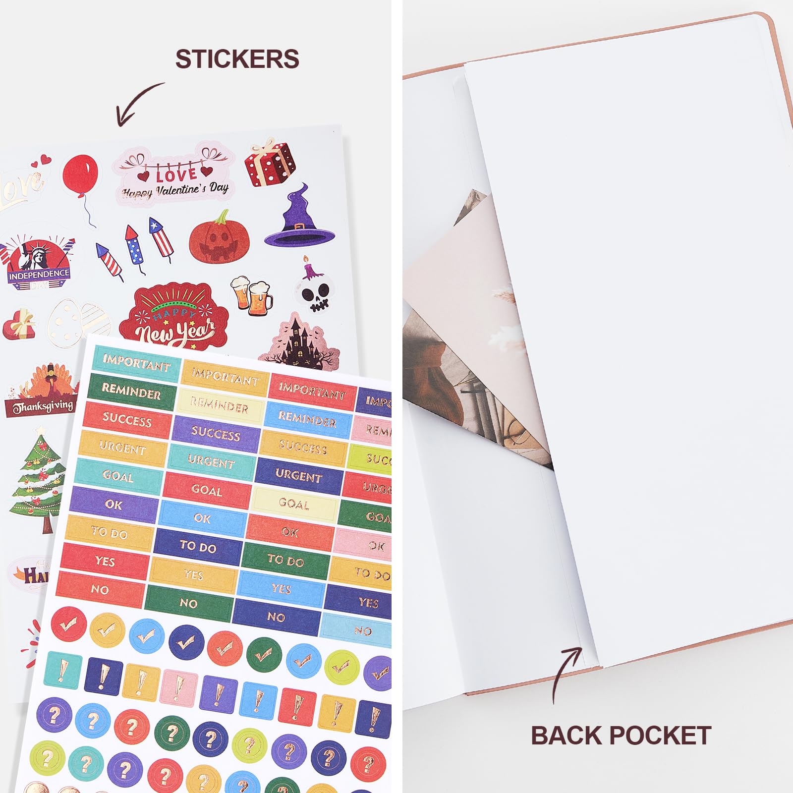 JUBTIC 2024-2025 Academic Planner - July 2024 to June 2025 Daily Weekly Monthly Organizer with Hourly Schedule, Soft Cover A5 (5.8