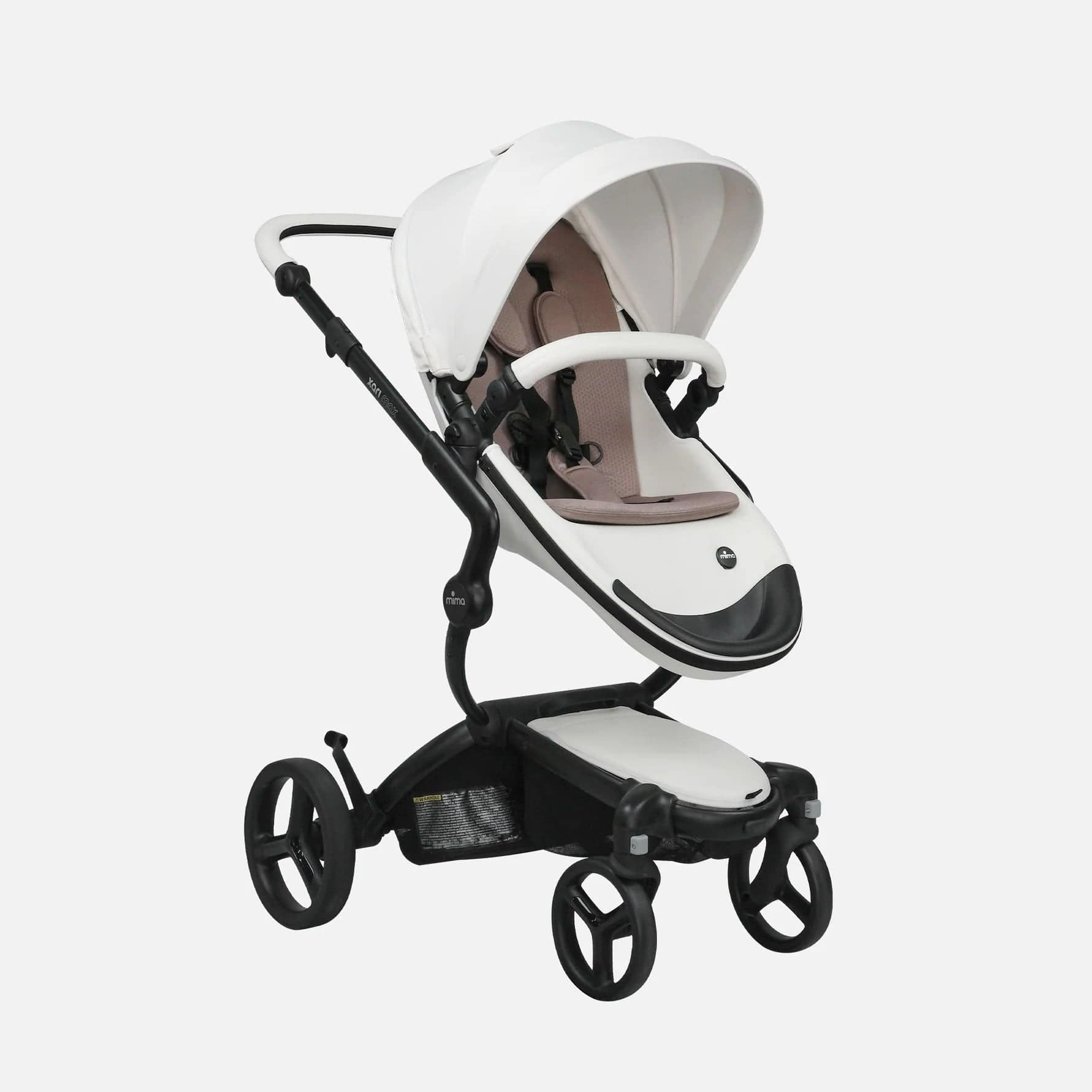 Mima Xari Max Footrest Protector - Black | Durable & Non-Slip Baby Stroller Accessory for Comfort & Safety | Perfect for Walks, Shopping & Travel