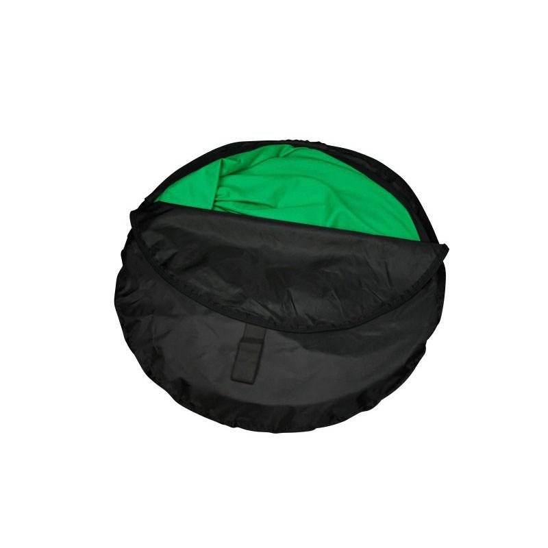 Chroma Key Green & Blue Double-Sided Nylon Pop-Up Backdrop with Stand & Peg Kit (1.5x2.1M) - Perfect for Photography, Video Streaming, and Virtual Backgrounds