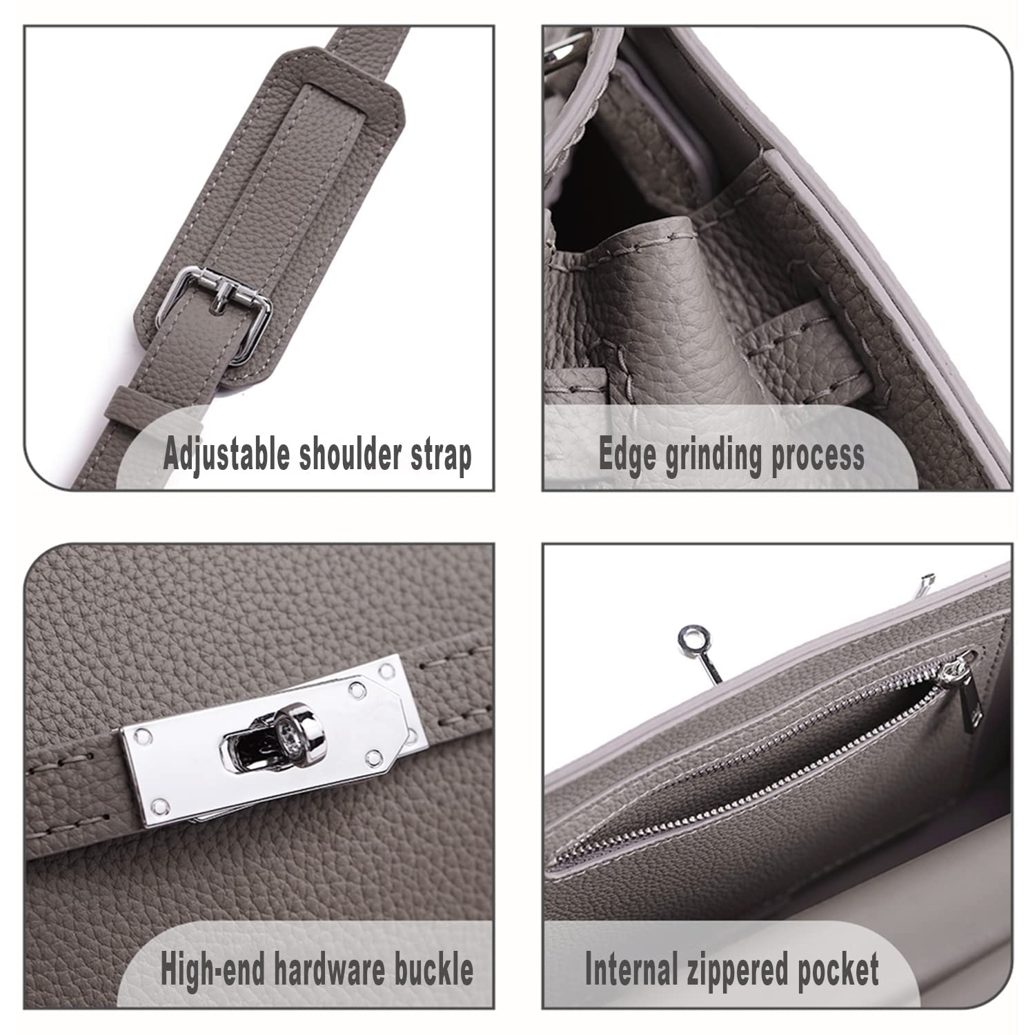 POPSEWING Designer Crossbody Bag DIY Kit for Girls - Leather Craft & Sewing Kit for Shoulder Bags, Personalized Gifts for Teens & Women (Brown) | Perfect for Birthday Presents, Fashion Accessories & Craft Projects