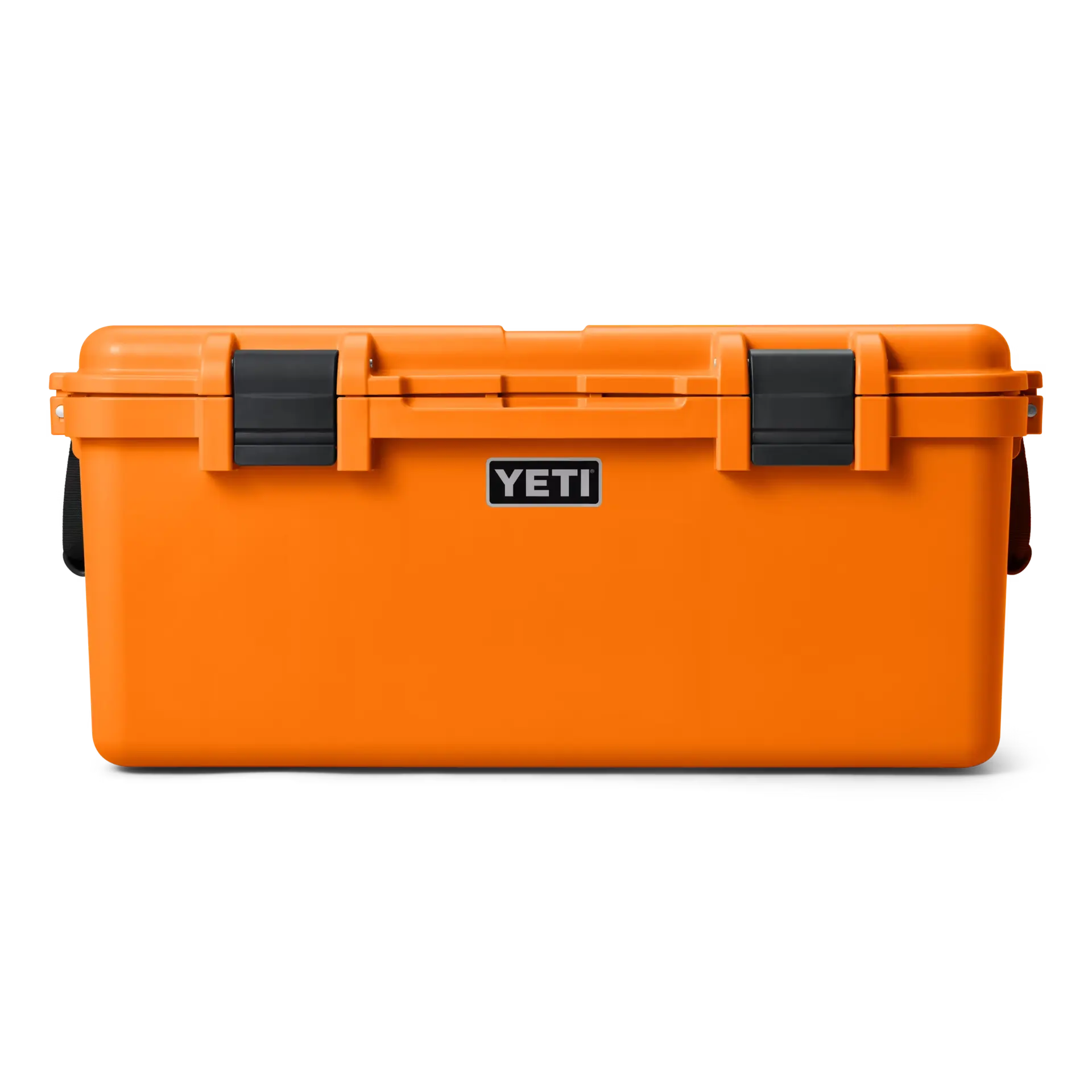 LoadOut GoBox 60 - Heavy Duty Waterproof Storage Box | King Crab Orange | Perfect for Camping, Hiking & Outdoor Gear Organization