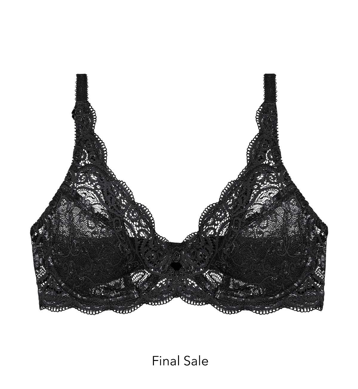 Amourette Wired Lacy Bra - Sexy Lace Underwire Push Up Bra for Women - Perfect for Date Night & Special Occasions