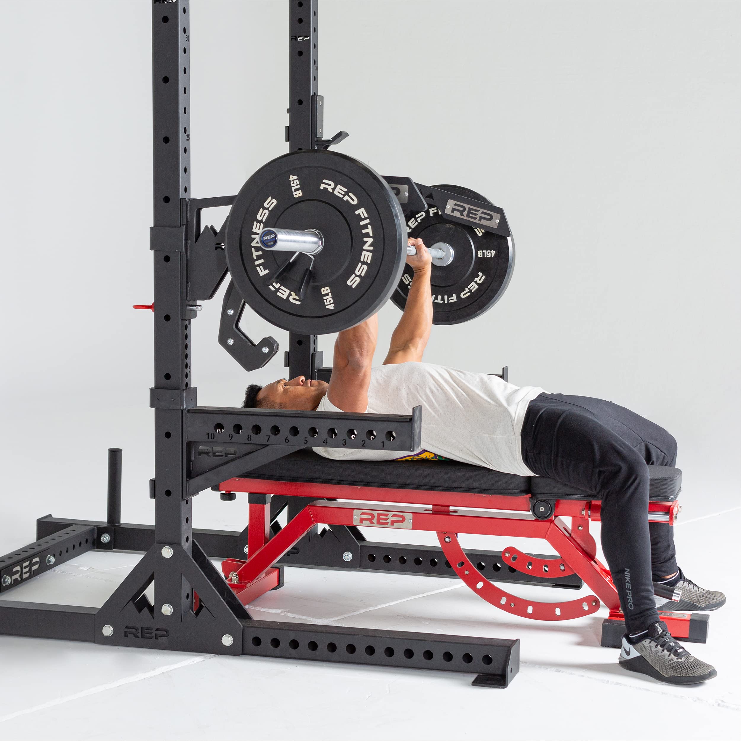 High-Quality REP Bumper Plates for CrossFit, Olympic Weightlifting & Strength Training – Perfect for Home Gyms & Fitness Centers