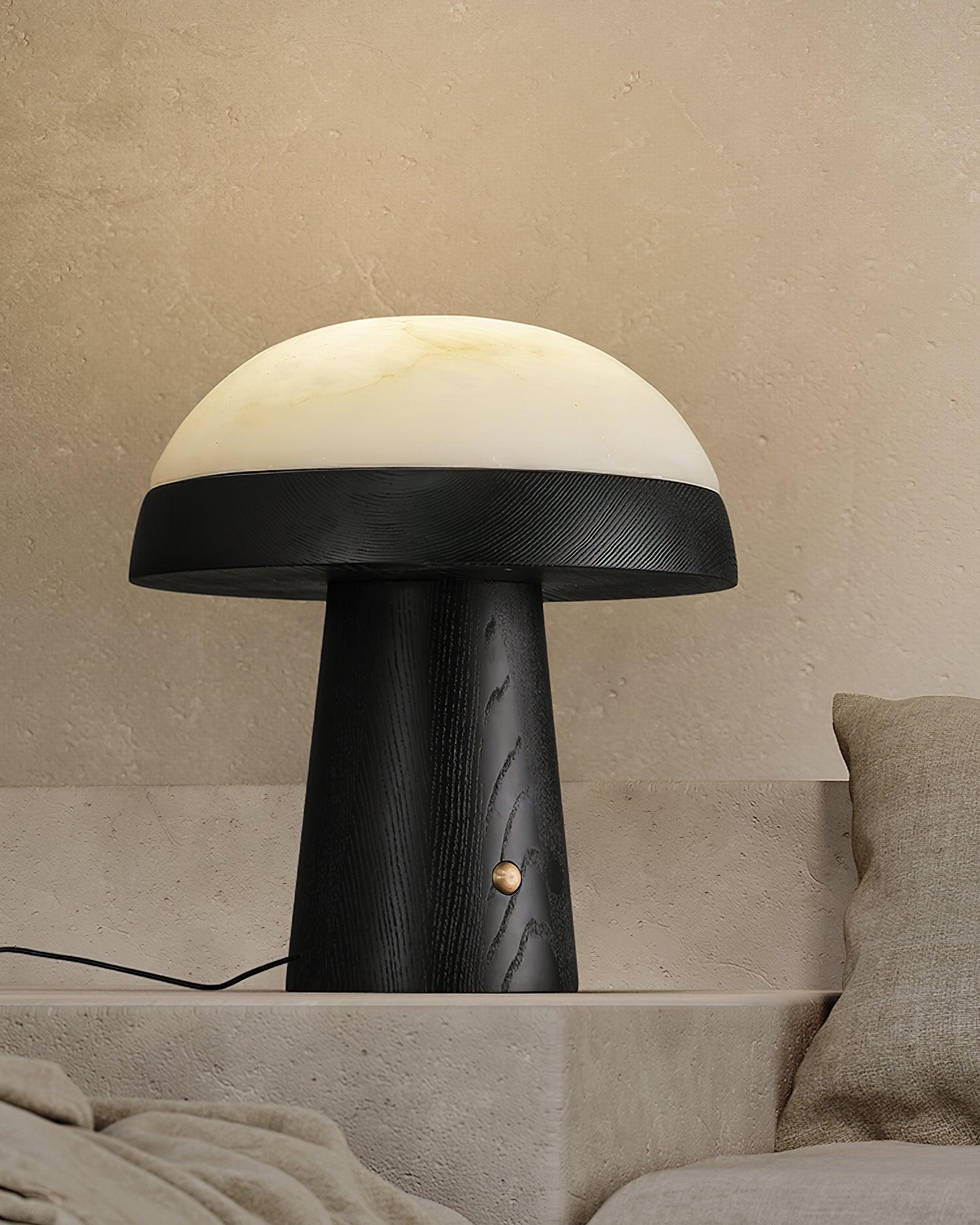 Mushroom Cloud Table Lamp - Modern LED Night Light for Bedroom, Living Room & Office - Soft Ambient Lighting for Relaxation & Decor