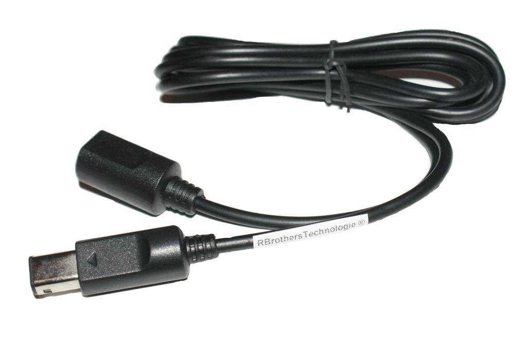 2-Pack GameCube & Wii Controller Extension Cable - 10ft Extra Long Cord for Enhanced Gaming Comfort - Perfect for Multiplayer Setup, Home Theater & Gaming Room Accessories