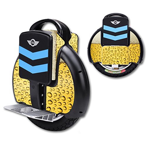 MightySkins Protective Skin Wrap Sticker for TG-F3 Self-Balancing One Wheel Electric Unicycle Scooter - Durable Vinyl Cover with Beer Buzz Design - Perfect for Commuting, Urban Travel & Personalization