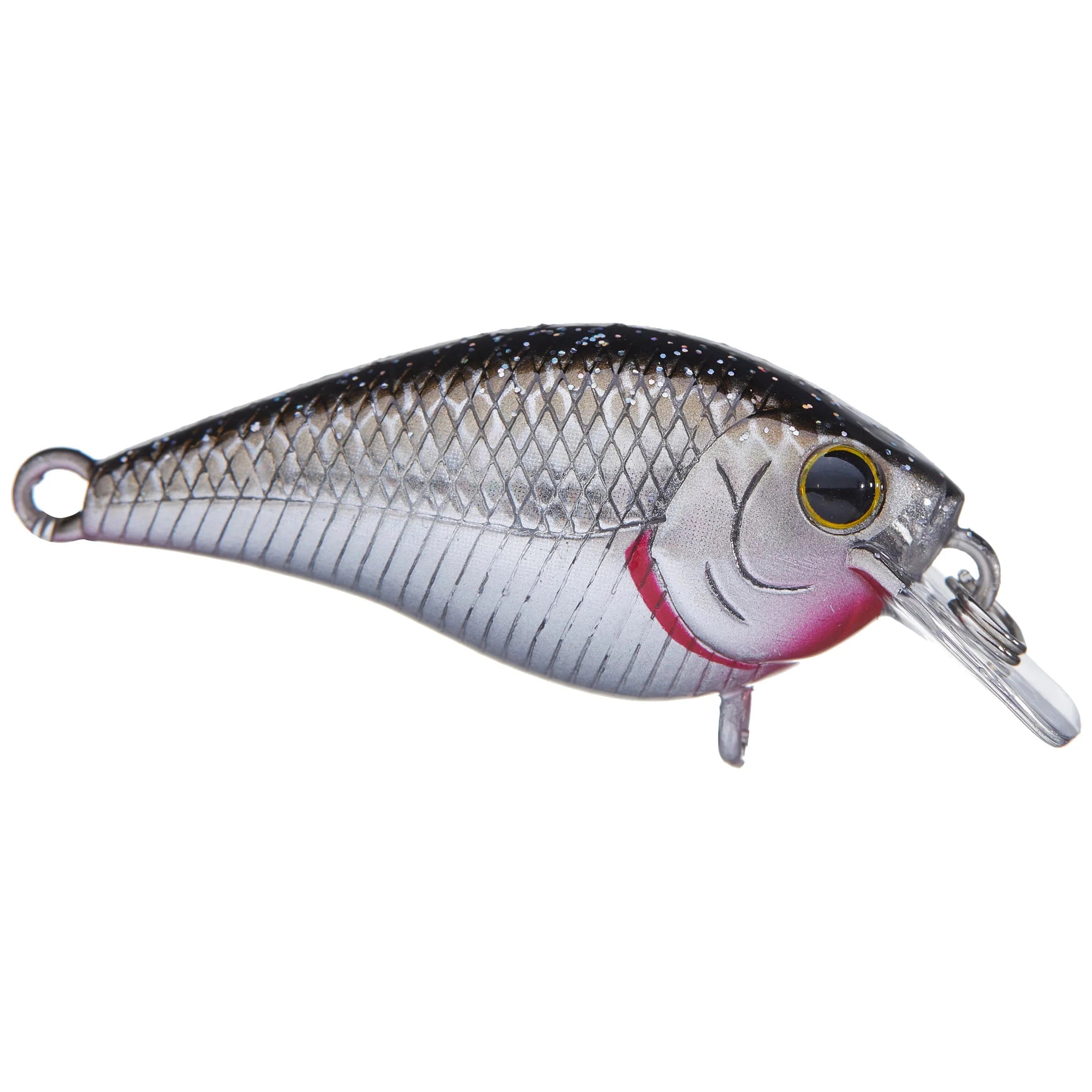 Lucky Craft LC 0.7 Squarebill Crankbait Fishing Lure - Bass Fishing Bait for Freshwater & Saltwater - Perfect for Topwater Strikes & Shallow Water Fishing