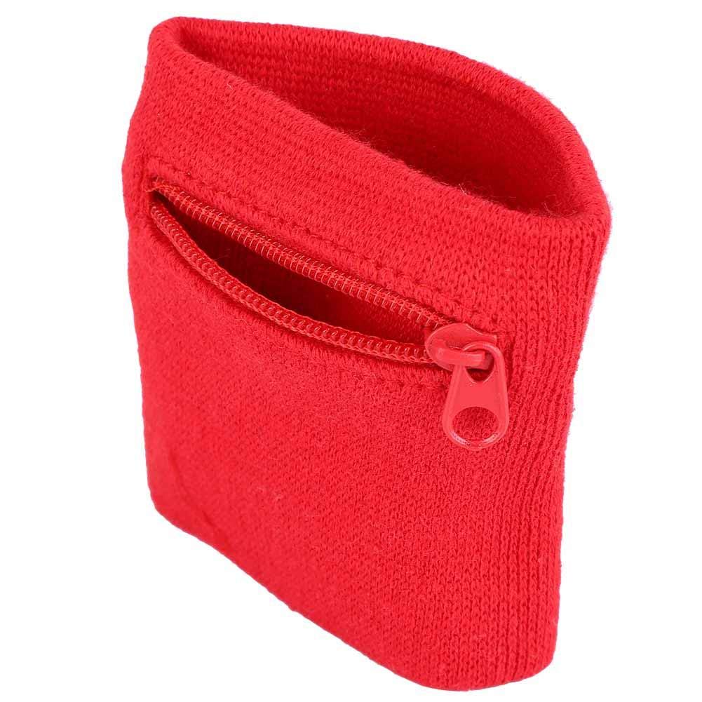 Breathable Sports Wristband with Zipper - Sweatproof Workout Wrist Wallet for Running, Cycling & Gym - Secure Storage for Keys, Cards & Cash - Perfect for Outdoor Activities & Fitness Training