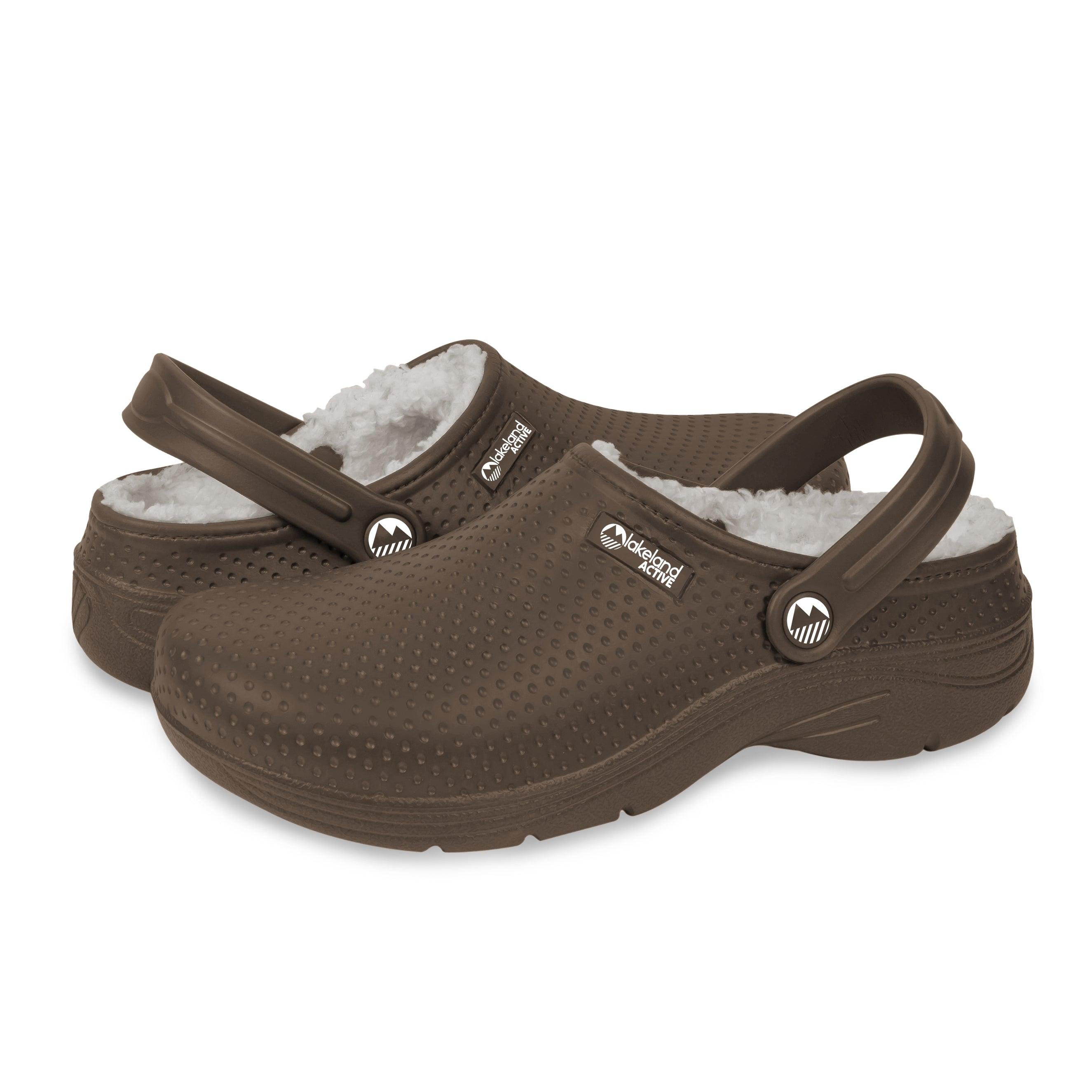 Men's Thermal Fleece Lined Dockray Clogs - Warm Winter House Shoes for Indoor & Outdoor Comfort - Perfect for Home, Garden, and Quick Errands