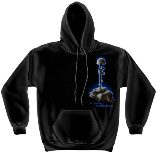 Military Hoodie for Men - Tactical Soldiers Cross Hooded Sweatshirt MM105SW | Warm Fleece Lining for Outdoor Activities, Camping & Casual Wear