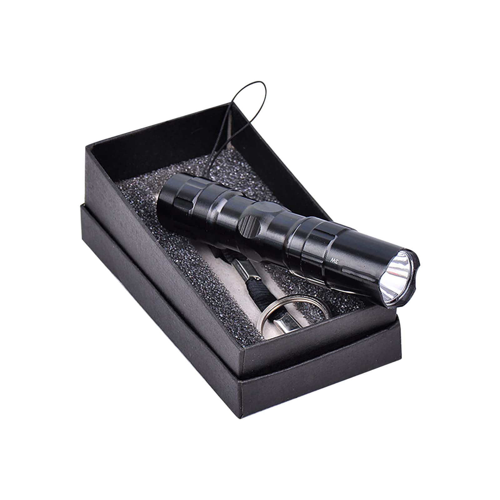 Super Bright Rechargeable LED Flashlight for Hiking, Camping & Hunting - Waterproof Mini Flashlight with Far/Near Light Control - Perfect for Backpacking, Outdoor Adventures & Emergency Use