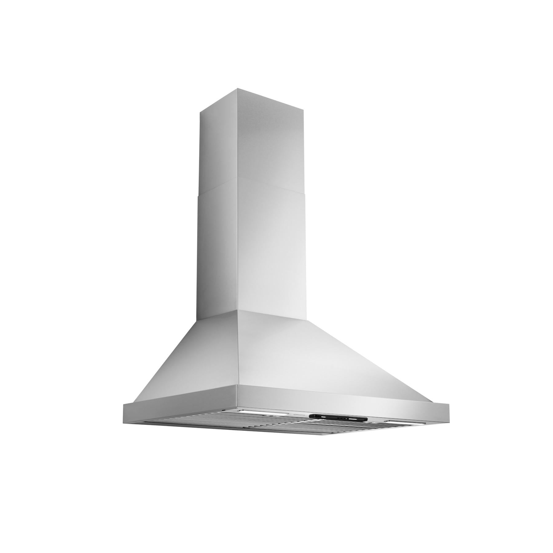 Best 36 Inch Stainless Steel Range Hood WCP1366SS - SmartSense® & Voice Control, 650 Max CFM Wall Mount Chimney Hood for Modern Kitchens (WCP1 Series) | Perfect for Cooking, Ventilation & Home Upgrades